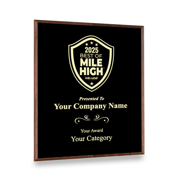 2025 Best Of Mile High Plaque